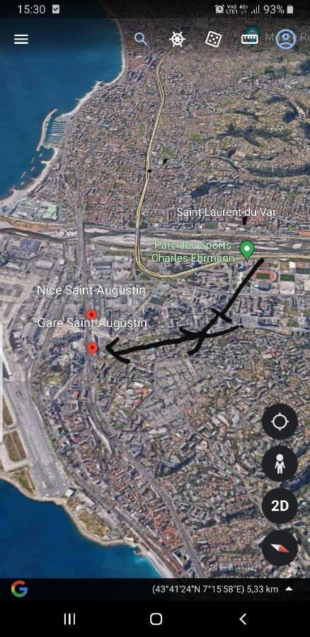 Appartements Renove 2023 Proche Aeroport 5Min, Gare Sncf 2 Min, Tramway Au Pied De L'Immeuble , Parking Possible, Renovated Apartments 2023 Near The Airport 5 Min, Train Station 2 Min, Tram Next To The Building 1 Min, Parking Possible Nizza Esterno foto